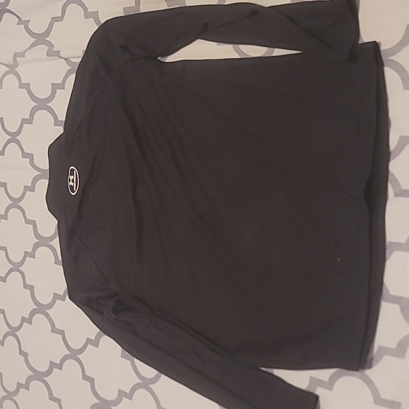 Under Armour Heatgear Loose Fit Black LS Training Gym Shirt Men's Size M. - Picture 4 of 5